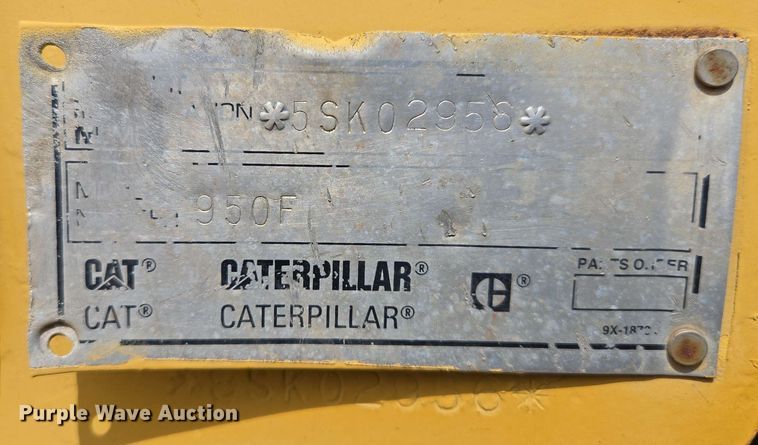 image for item EL2055 1997 Caterpillar 950F Series II wheel loader