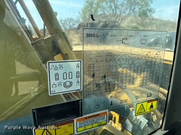 image for item EM3826 2008 Caterpillar 325D L excavator