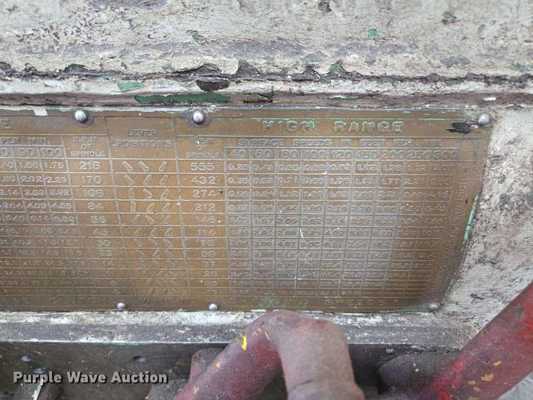 image for item EM7242 Axelson lathe