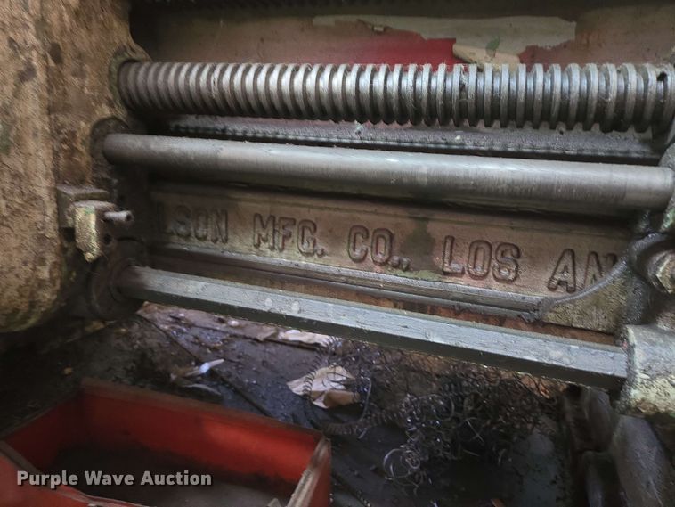 image for item EM7242 Axelson lathe