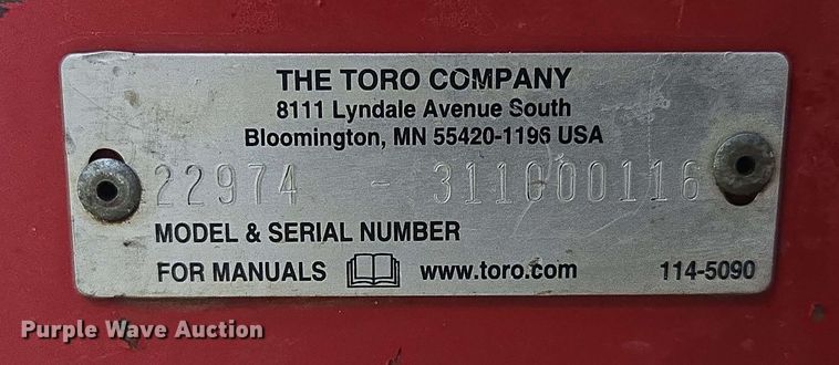 image for item EM7246 Toro TRX-26 trencher