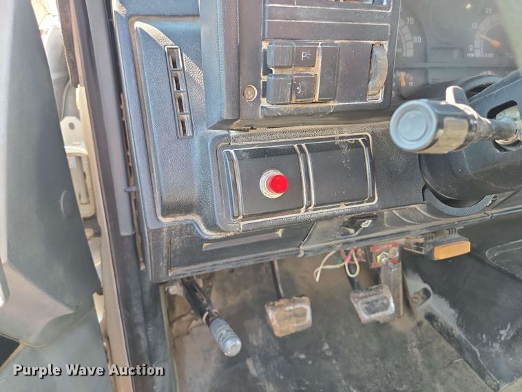 image for item EM7274 1993 Chevrolet C7 dump flatbed truck