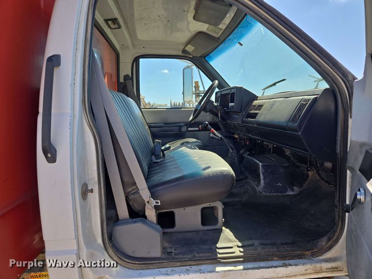 image for item EM7274 1993 Chevrolet C7 dump flatbed truck