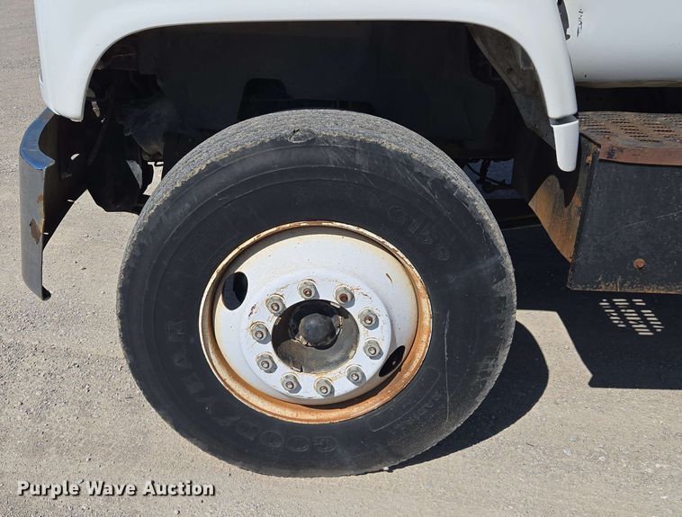 image for item EM7274 1993 Chevrolet C7 dump flatbed truck