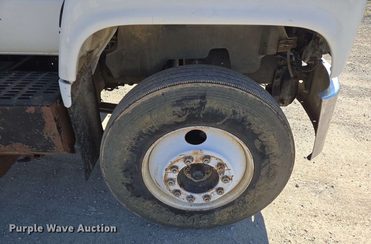 image for item EM7274 1993 Chevrolet C7 dump flatbed truck