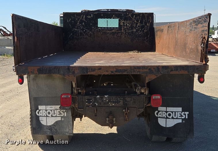 image for item EM7275 1996 GMC TopKick C5500 dump flatbed truck