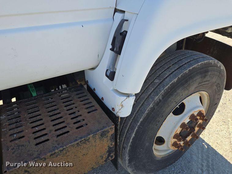 image for item EM7275 1996 GMC TopKick C5500 dump flatbed truck