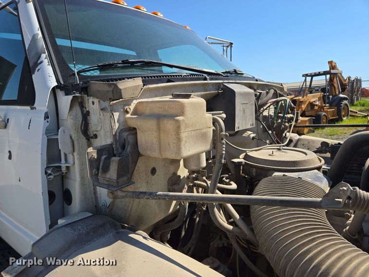 image for item EM7275 1996 GMC TopKick C5500 dump flatbed truck