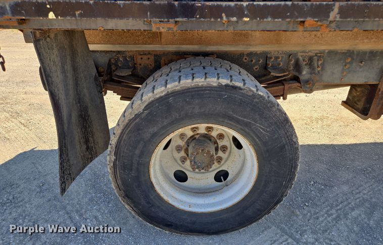 image for item EM7275 1996 GMC TopKick C5500 dump flatbed truck