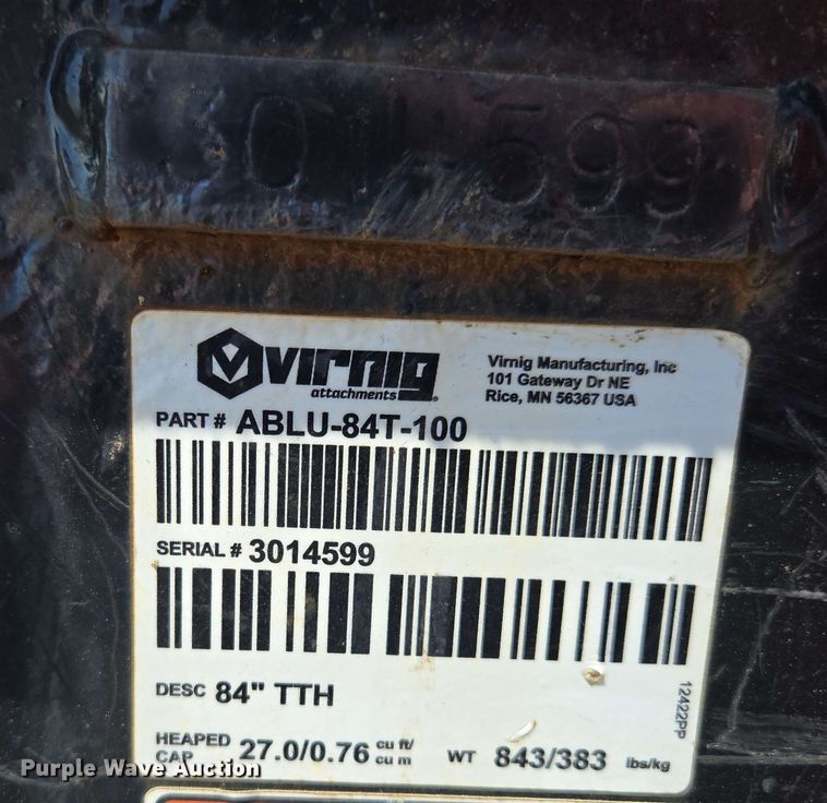 image for item EM7282 2023 Takeuchi TL12R-2 tracked skid steer loader