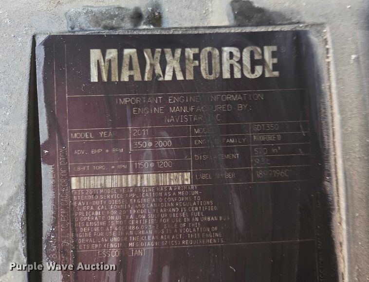 image for item EM7293 2012 International 7500 vacuum truck