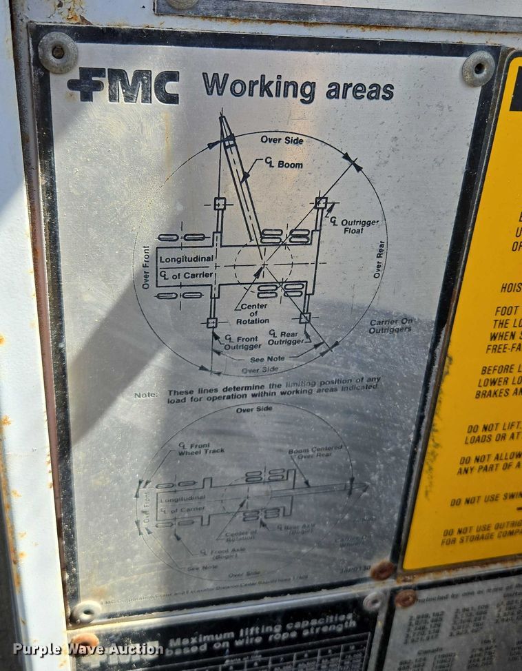 image for item EM7296 1981 Link-Belt HTC-50  crane