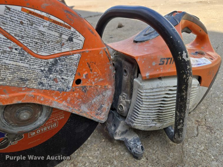 image for item EM7306 (2) Stihl TS420 concrete saws