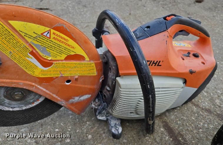 image for item EM7306 (2) Stihl TS420 concrete saws