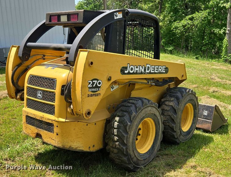 image for item EM7330 2003 John Deere 270 Series II skid steer loader