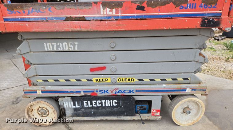 image for item EN3677 2008 Skyjack SJ4632 scissor lift