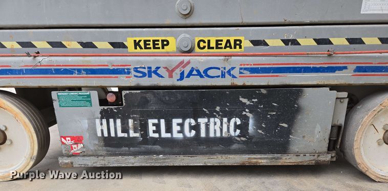 image for item EN3677 2008 Skyjack SJ4632 scissor lift