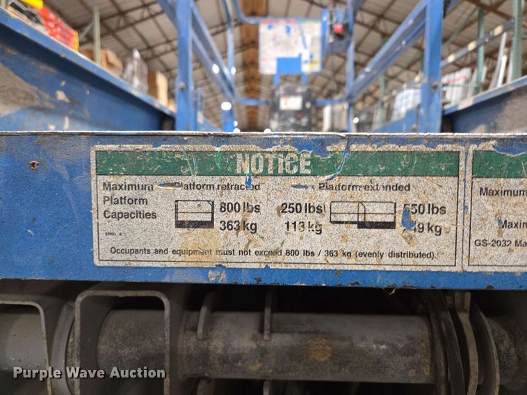 image for item EN3680 Genie GS-2032 scissor lift