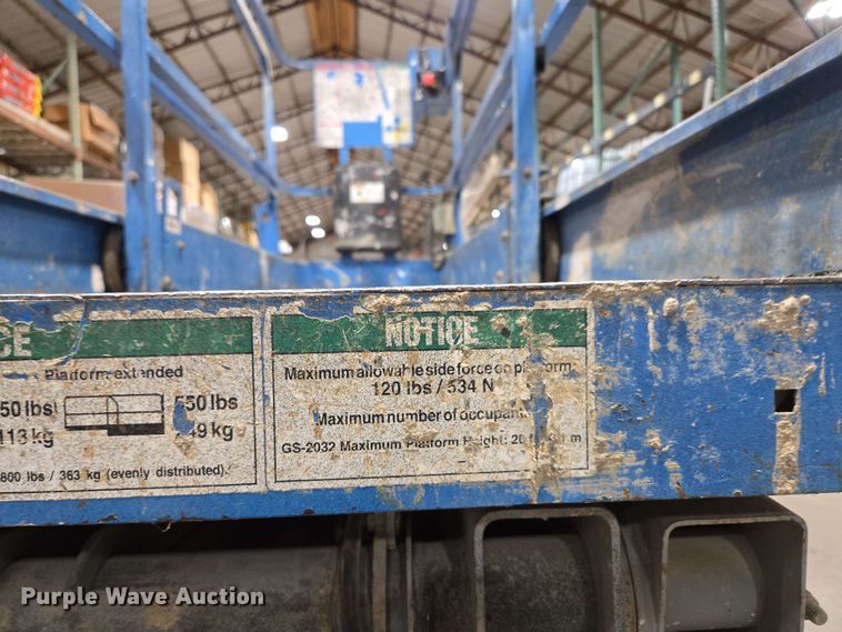 image for item EN3680 Genie GS-2032 scissor lift