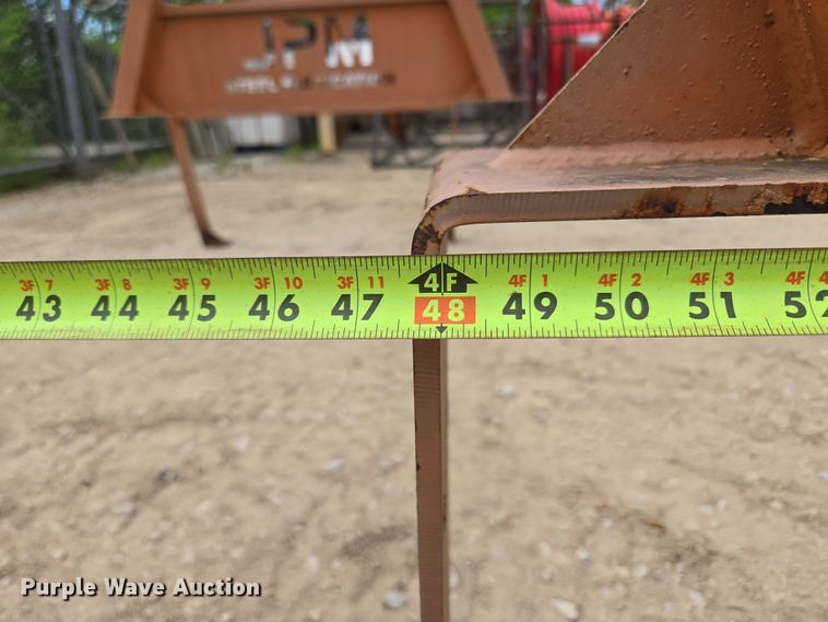 image for item EN3719 JPM Steel Fabrication ladder rack