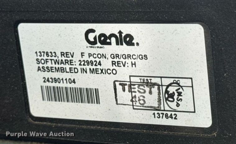 image for item EN4541 2012 Genie GR-20 vertical lift