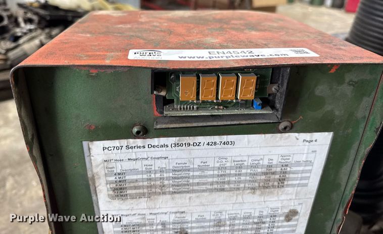 image for item EN4542 Gates PC707 hydraulic hose press