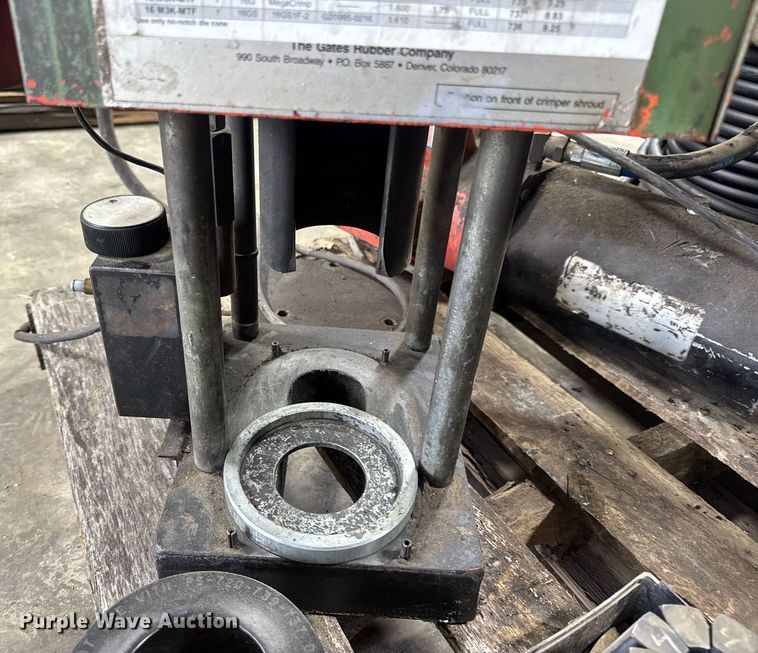 image for item EN4542 Gates PC707 hydraulic hose press