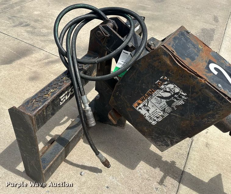 image for item EN4545 Edge 1650CL skid steer auger bucket