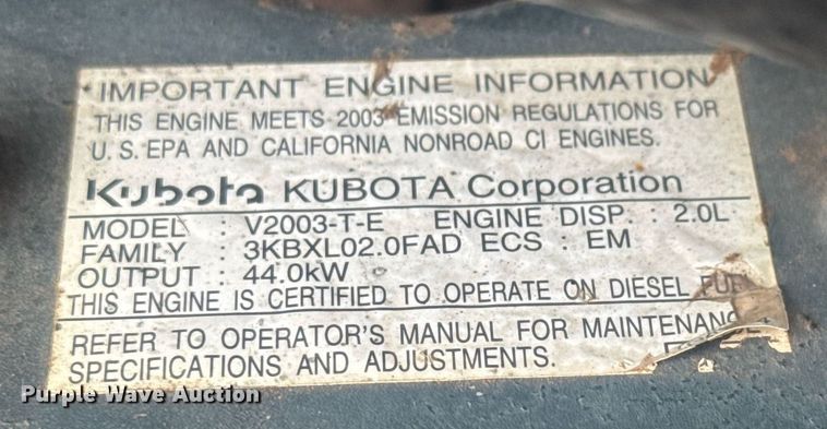 image for item EQ1407 2003 Bobcat S185 skid steer loader