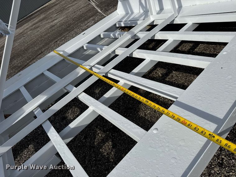 image for item EQ1454 1992 Kiefer enclosed cargo trailer