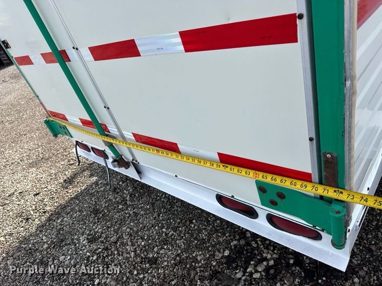 image for item EQ1454 1992 Kiefer enclosed cargo trailer