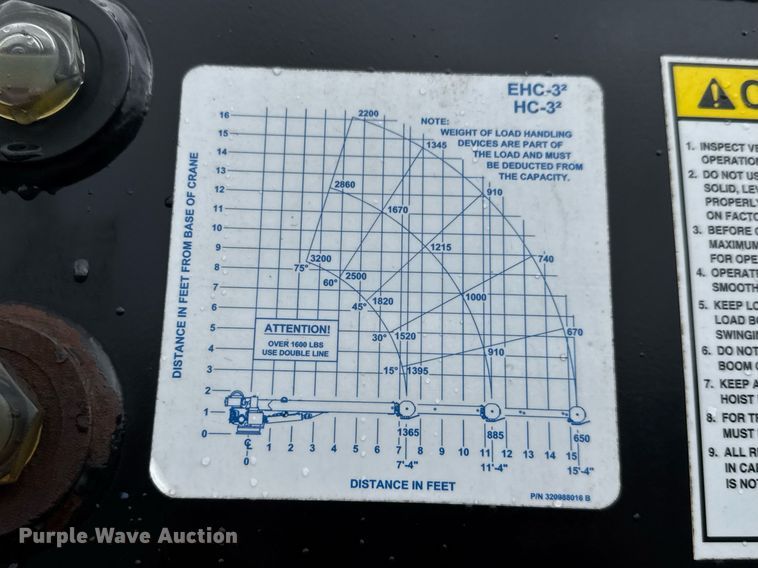 image for item EQ1457 2018 Ford F550 SuperCab flatbed truck