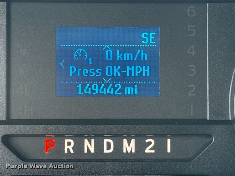 image for item EQ1457 2018 Ford F550 SuperCab flatbed truck