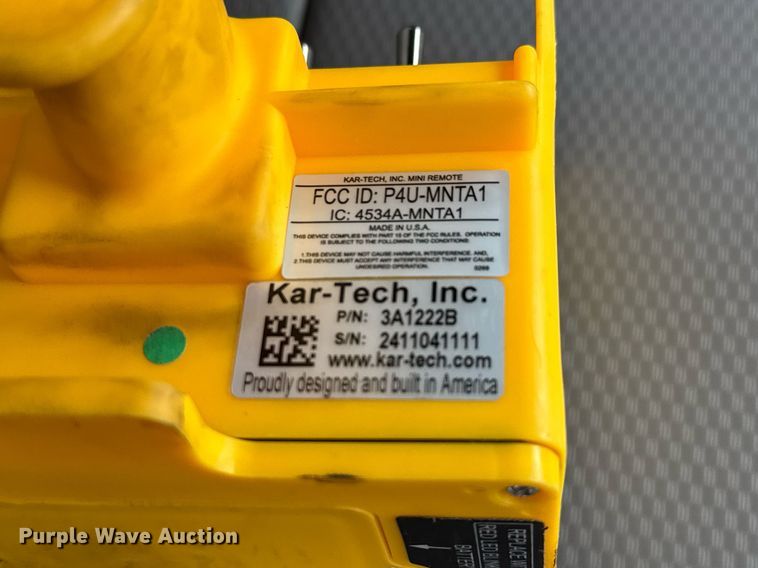 image for item EQ1457 2018 Ford F550 SuperCab flatbed truck