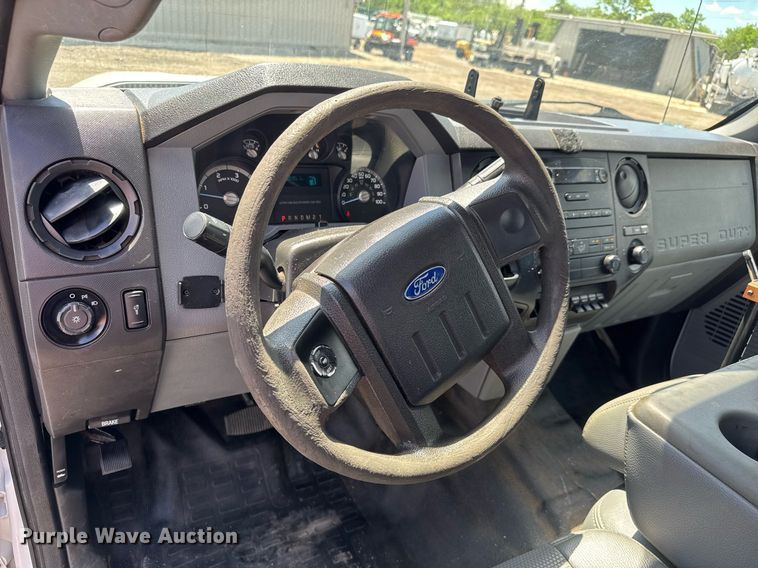 image for item EQ1463 2015 Ford F450 Super Duty SuperCab flatbed truck