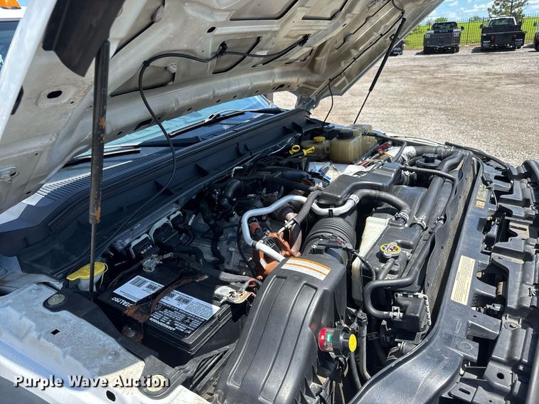 image for item EQ1463 2015 Ford F450 Super Duty SuperCab flatbed truck