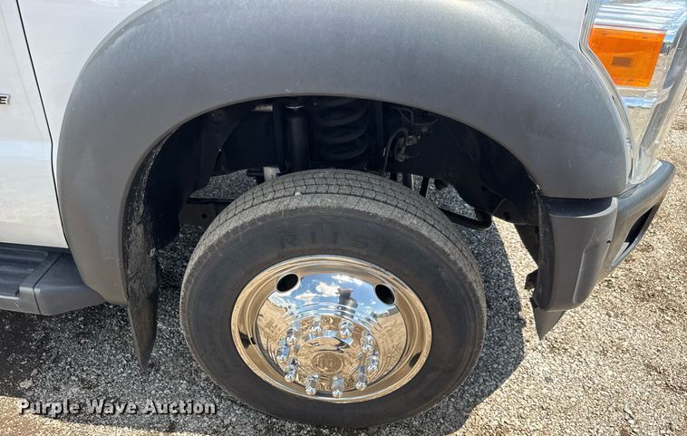 image for item EQ1463 2015 Ford F450 Super Duty SuperCab flatbed truck