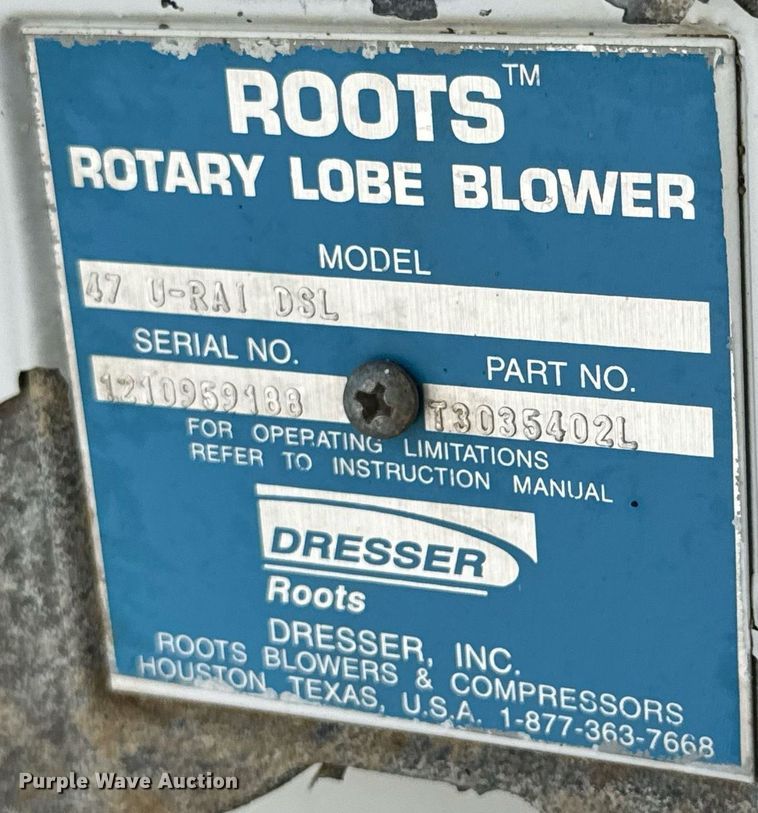 image for item EQ1470 2012 Wachs Trav-L-Vac 77-000-36 vacuum excavator