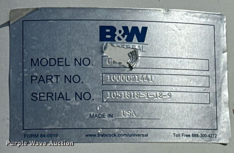 image for item EQ1470 2012 Wachs Trav-L-Vac 77-000-36 vacuum excavator