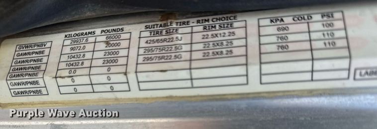 image for item EQ1473 2012 Peterbilt 367 reel truck