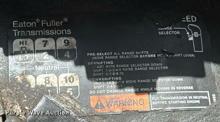 image for item EQ1479 2012 International 7600 Crew Cab crane truck