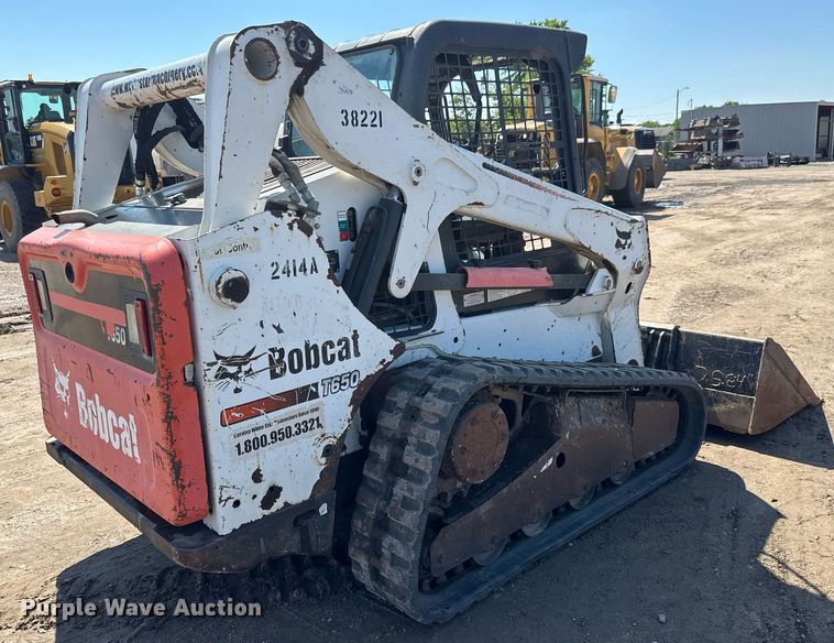 image for item EQ1492 2010 Bobcat T650 tracked skid steer loader