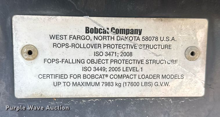 image for item EQ1492 2010 Bobcat T650 tracked skid steer loader