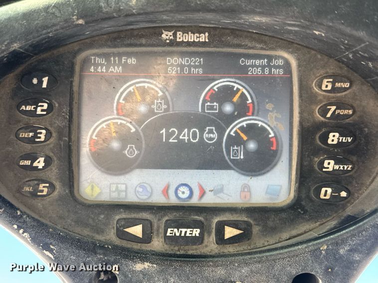 image for item EQ1492 2010 Bobcat T650 tracked skid steer loader