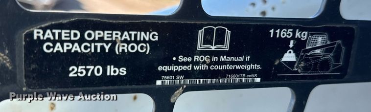 image for item EQ1492 2010 Bobcat T650 tracked skid steer loader