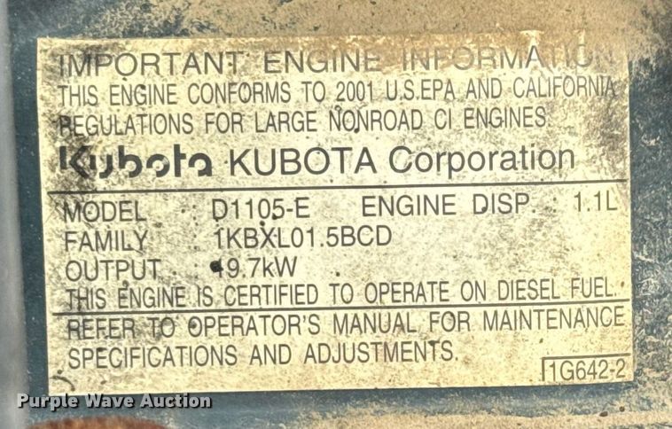 image for item EQ1493 2002 Ditch Witch FX30 vacuum excavator