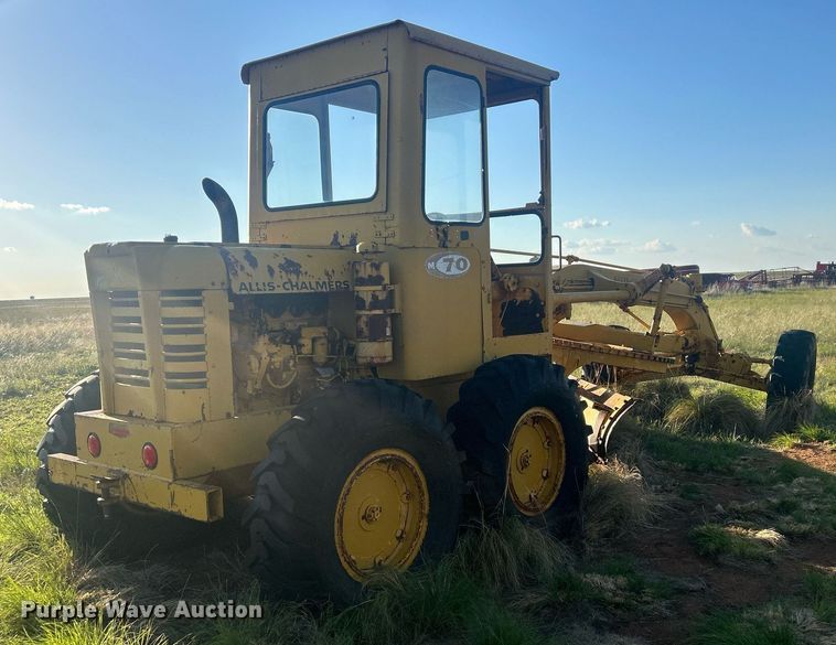 image for item EX9804 Allis-Chalmers M70 rigid frame motor grader