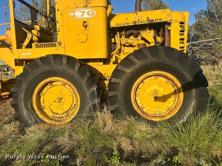 image for item EX9804 Allis-Chalmers M70 rigid frame motor grader