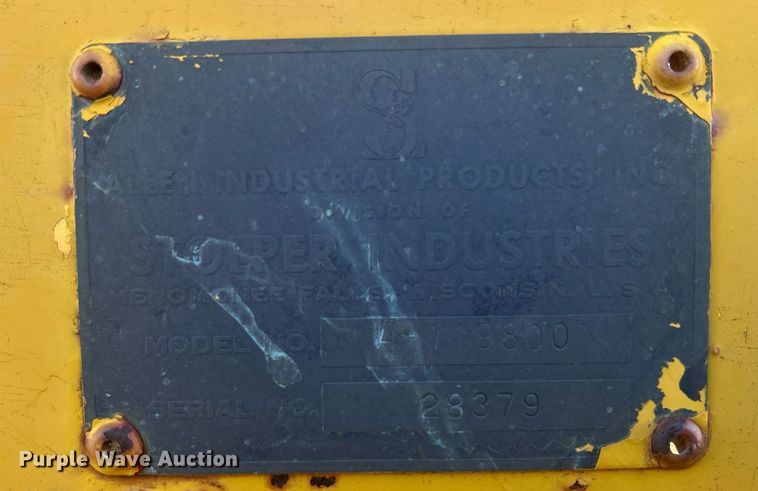 image for item EX9804 Allis-Chalmers M70 rigid frame motor grader