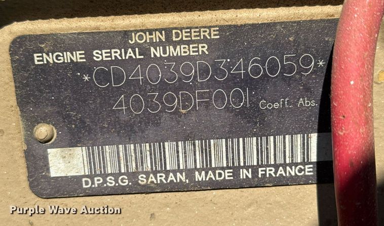 image for item MS9972 1997 LeRoi International Q185DJE air compressor